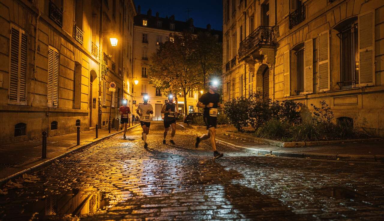 Lyon Urban Trail by Night : parcours et défis nocturnes