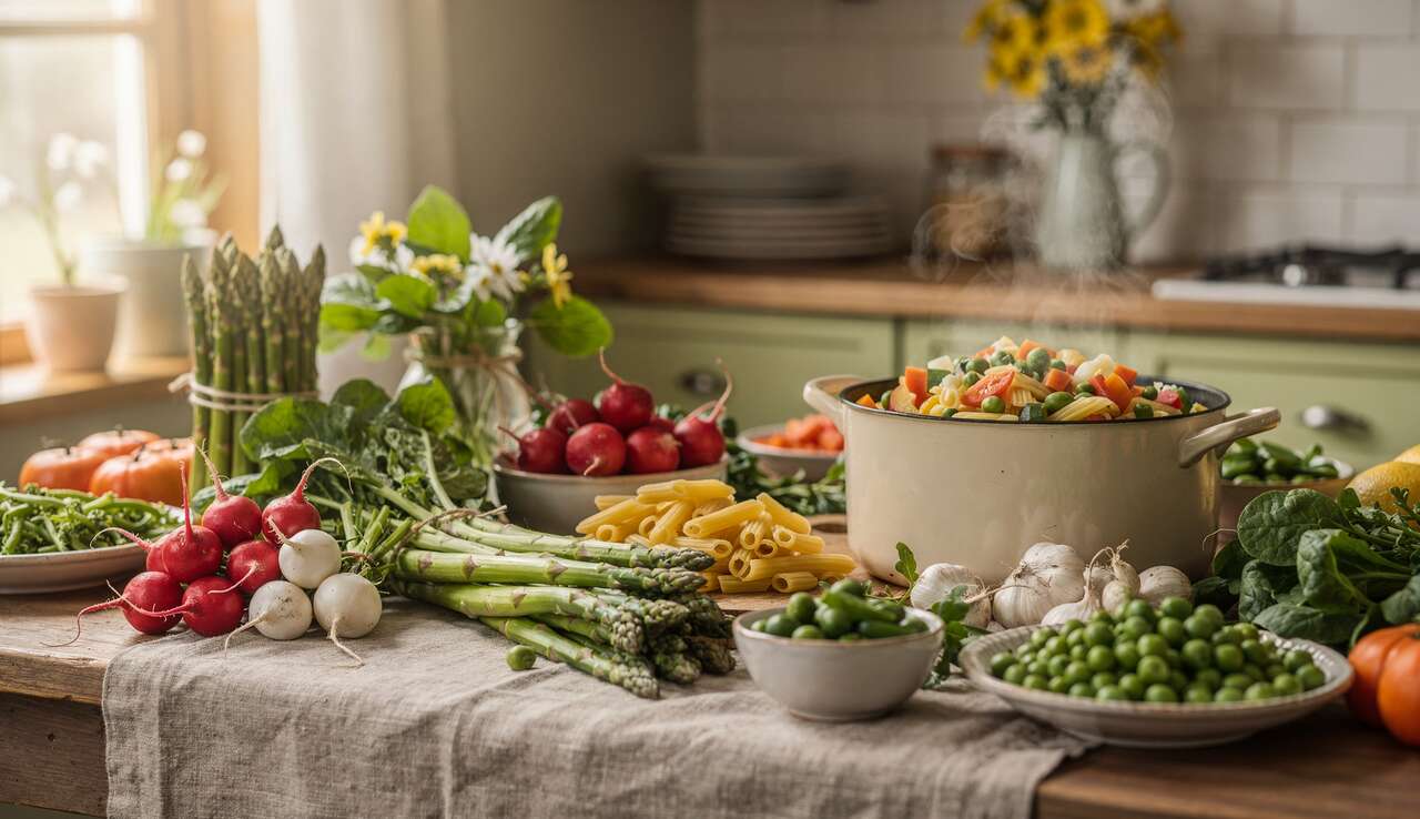 Mettre le printemps dans l'assiette avec des recettes de saison