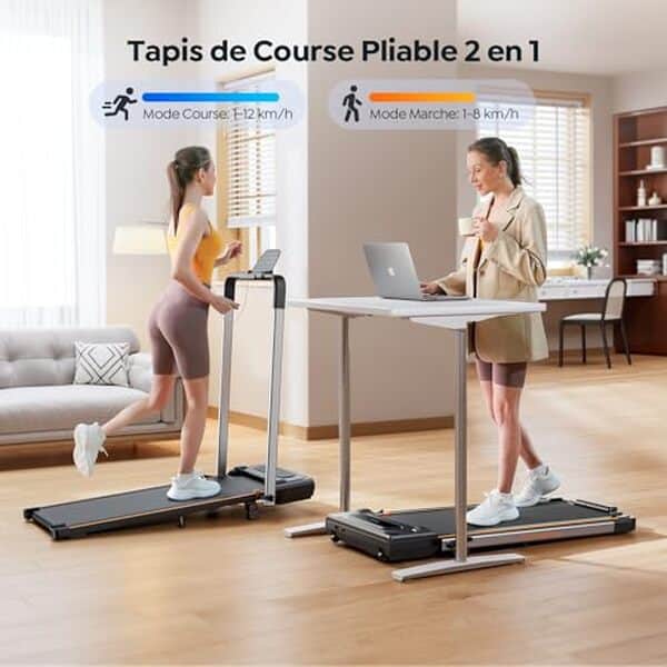 Découvrez notre avis sur le homeTro 2.5HP : un tapis de course pliable et ultra-silencieux parfait pour vos entraînements à domicile. Performances, praticité et confort au rendez-vous.
