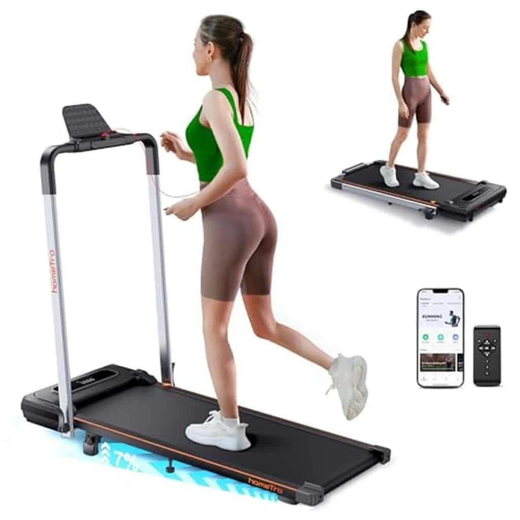 Test du homeTro 2.5HP : tapis de course pliable et ultra-silencieux