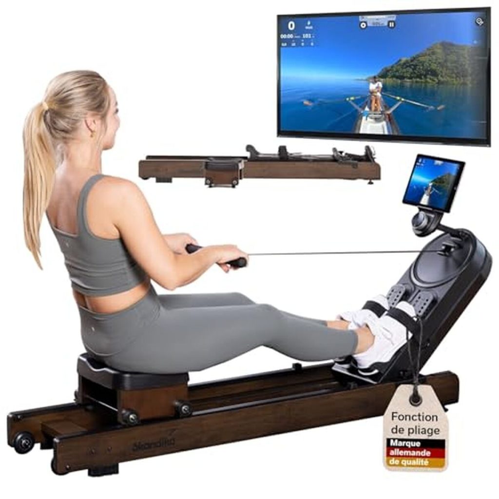 Test du rameur pliable Skandika Rovek : performance et praticité