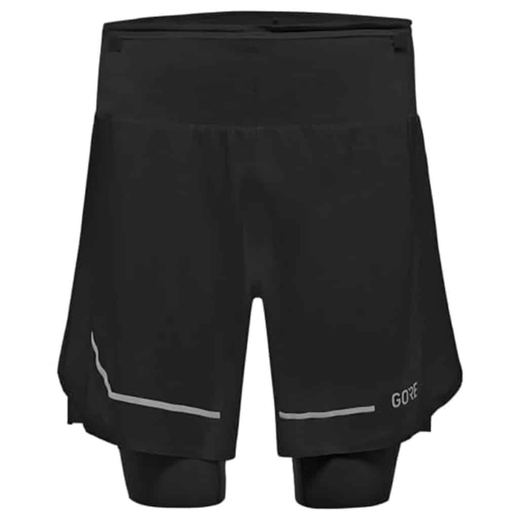 Test : short de running Gore Wear Ultimate 2 en 1 noir