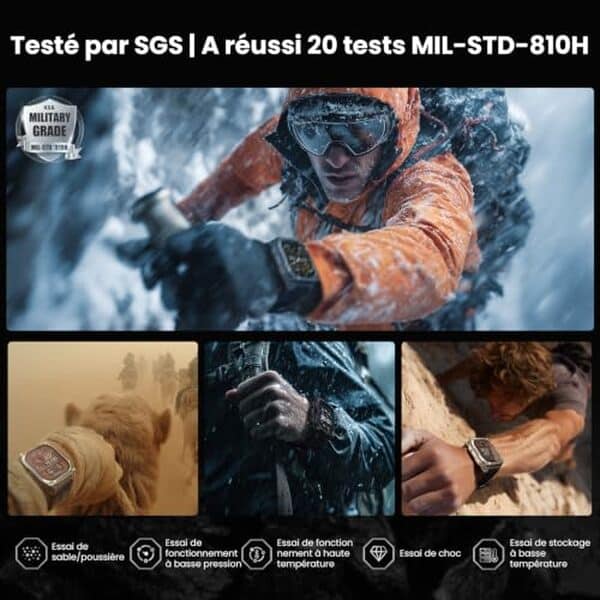 Découvrez notre test complet de la Kospet Tank M4 : une montre connectée étanche, performante et idéale pour vos activités sportives. Caractéristiques, prix et avis.