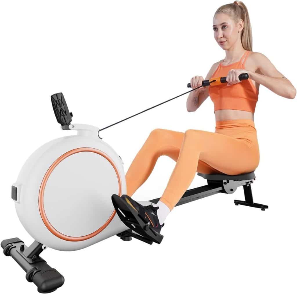 Test du rameur magnétique Superun : 32 niveaux pour un cardio à domicile