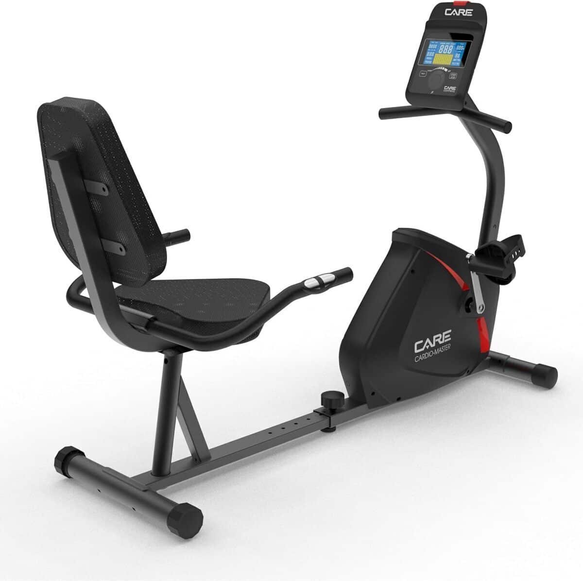 Test Du Vélo D'Appartement Care Fitness Cardio Master Connecté