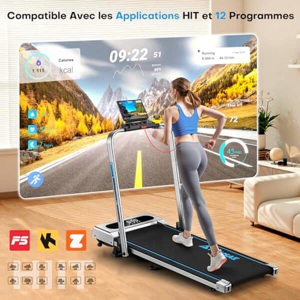 Découvrez notre test complet du tapis de course Fousae pliable : performances, caractéristiques et avis pour vous aider à choisir. 