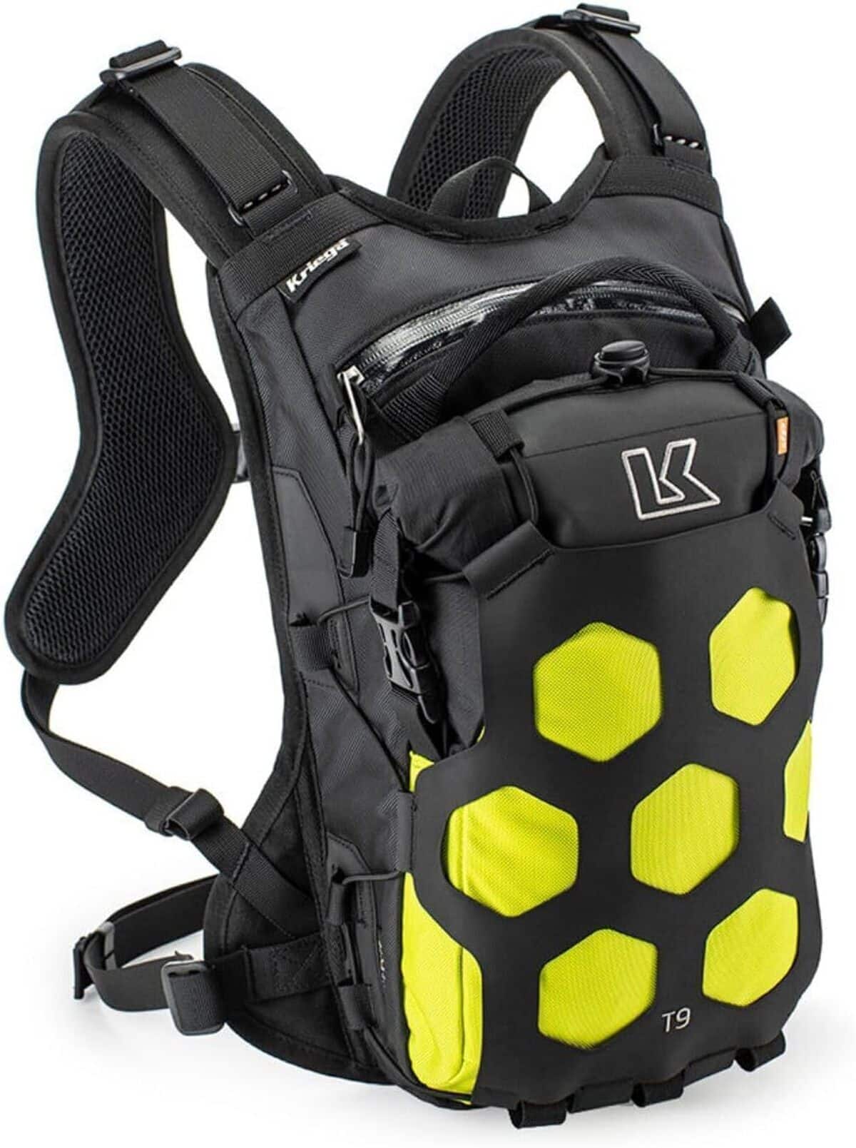 Test du sac Ă dos de moto Kriega Trail 9 jaune