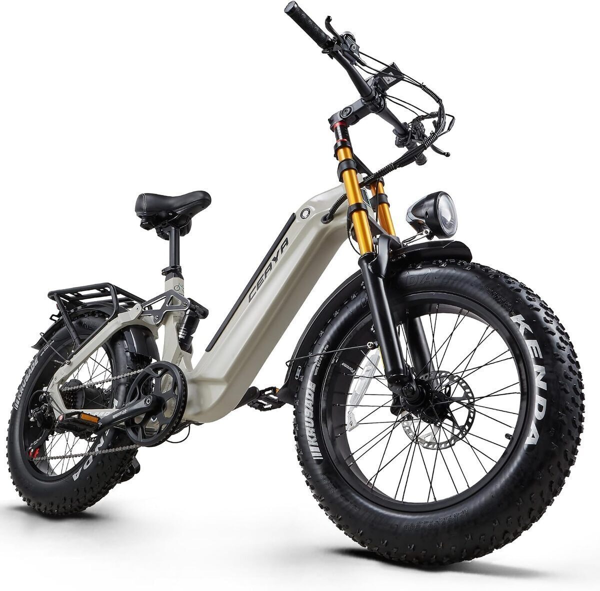 Test du vélo électrique CEAYA 20x4.0 : puissance et autonomie impressionnantes