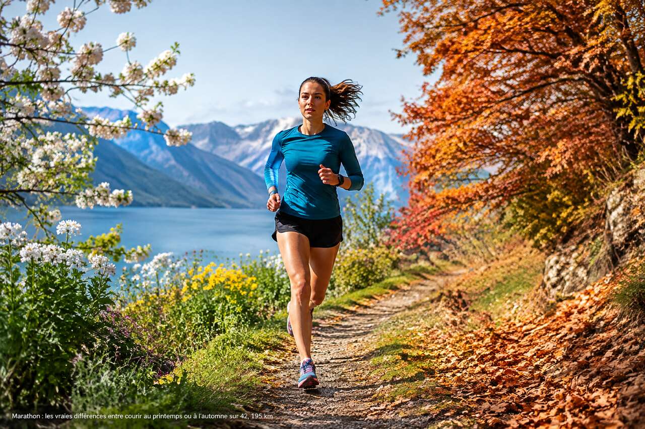 Printemps ou automne: ce qui change vraiment pour courir 42, 195 km
