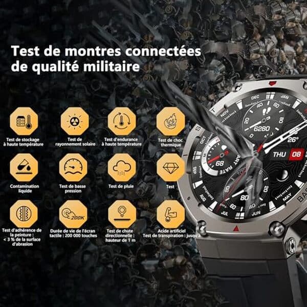 Découvrez notre test complet de la Reiteag Sekoda GPS, la smartwatch ultra-performante idéale pour le sport et le suivi d'activité. Caractéristiques, performances et avis.