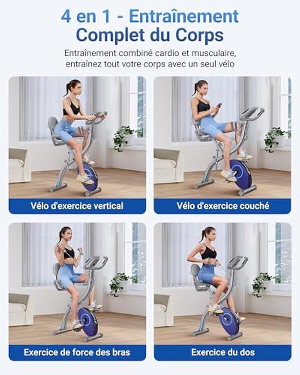 Découvrez notre test complet du vélo d'appartement pliable MERACH 4 en 1 : confort, praticité et performances pour votre entraînement à domicile. Avis détaillé et conseils d'achat.