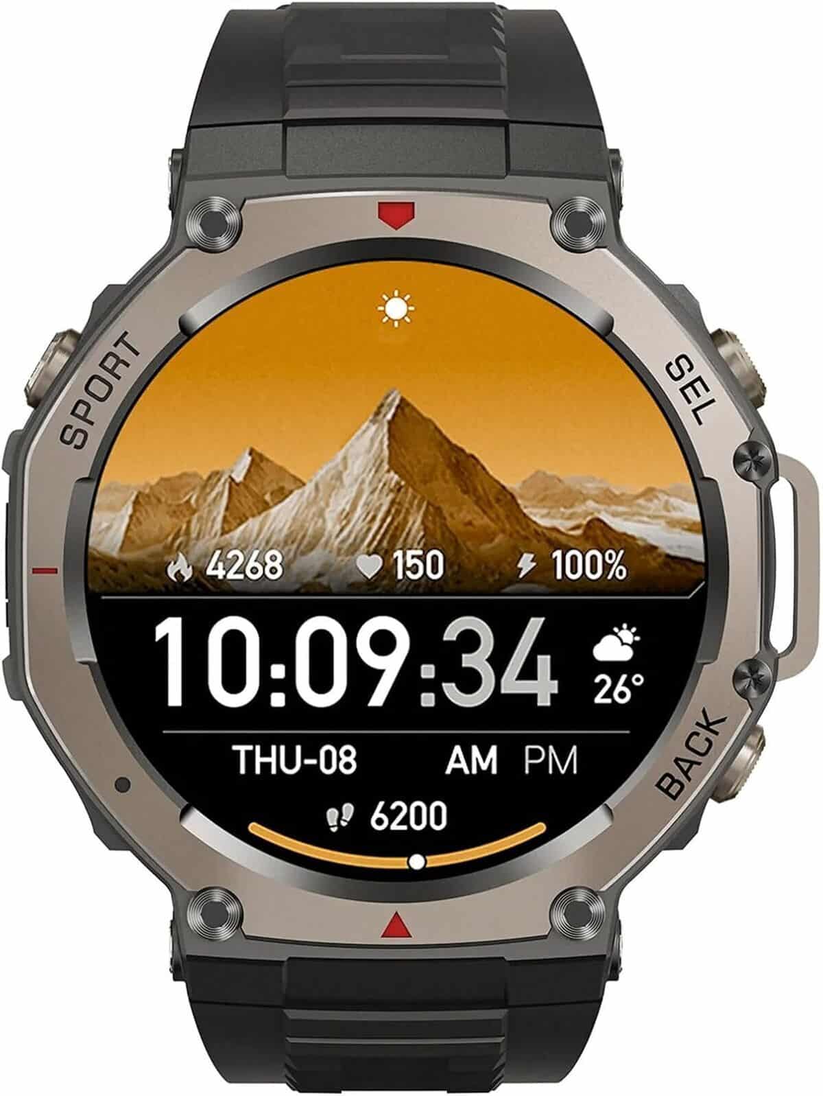 Test de la Reiteag Sekoda GPS : smartwatch ultra-performante